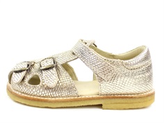 Arauto RAP sandal ophidea champagne with buckles and velcro